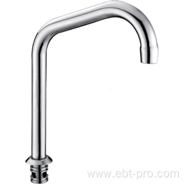 Chrome Nickel Finish Dual Spout